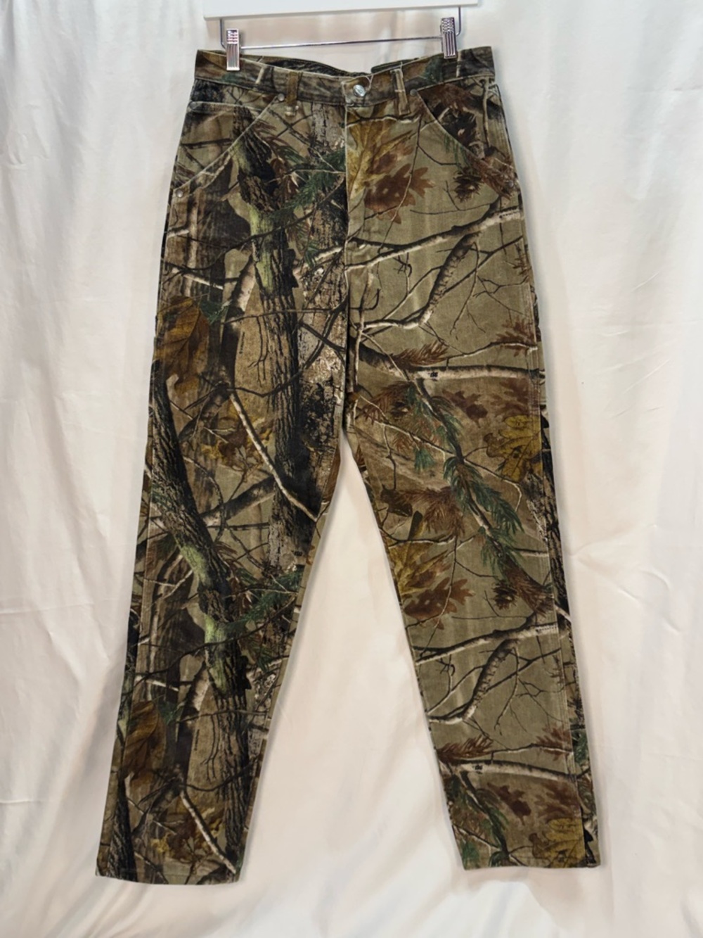 Wrangler Men's Camouflage Cargo Pants - Green/Brown